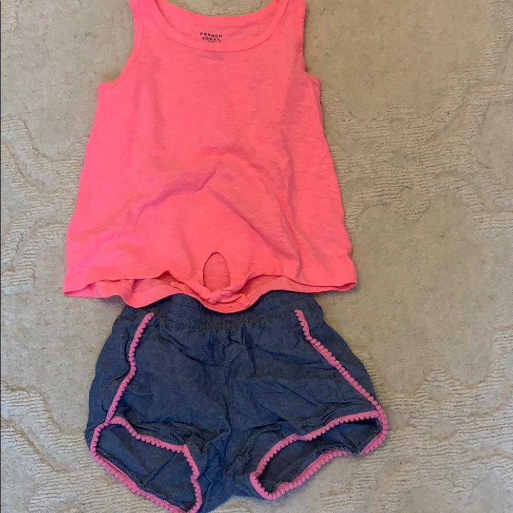 French Toast Girls Shorts Set